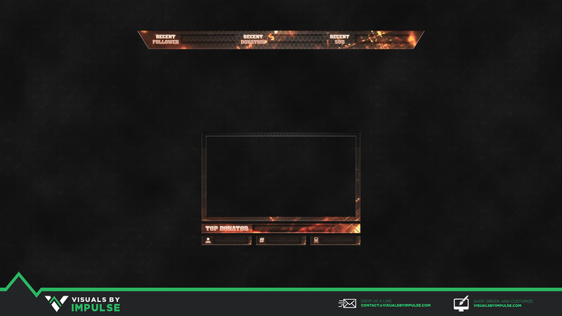 Forged Twitch Overlay - Visuals by Impulse