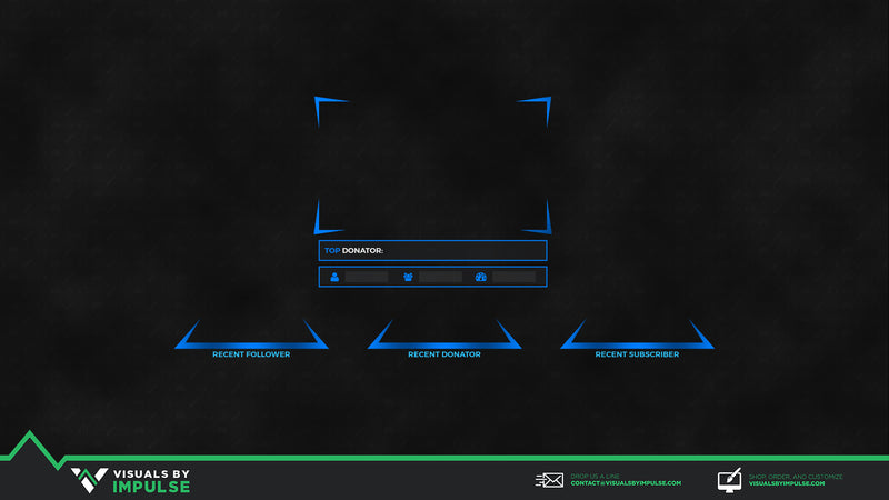 Shaped Reality Twitch Overlay - Visuals by Impulse