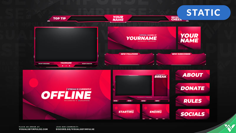 Pulse Stream Package - Visuals by Impulse