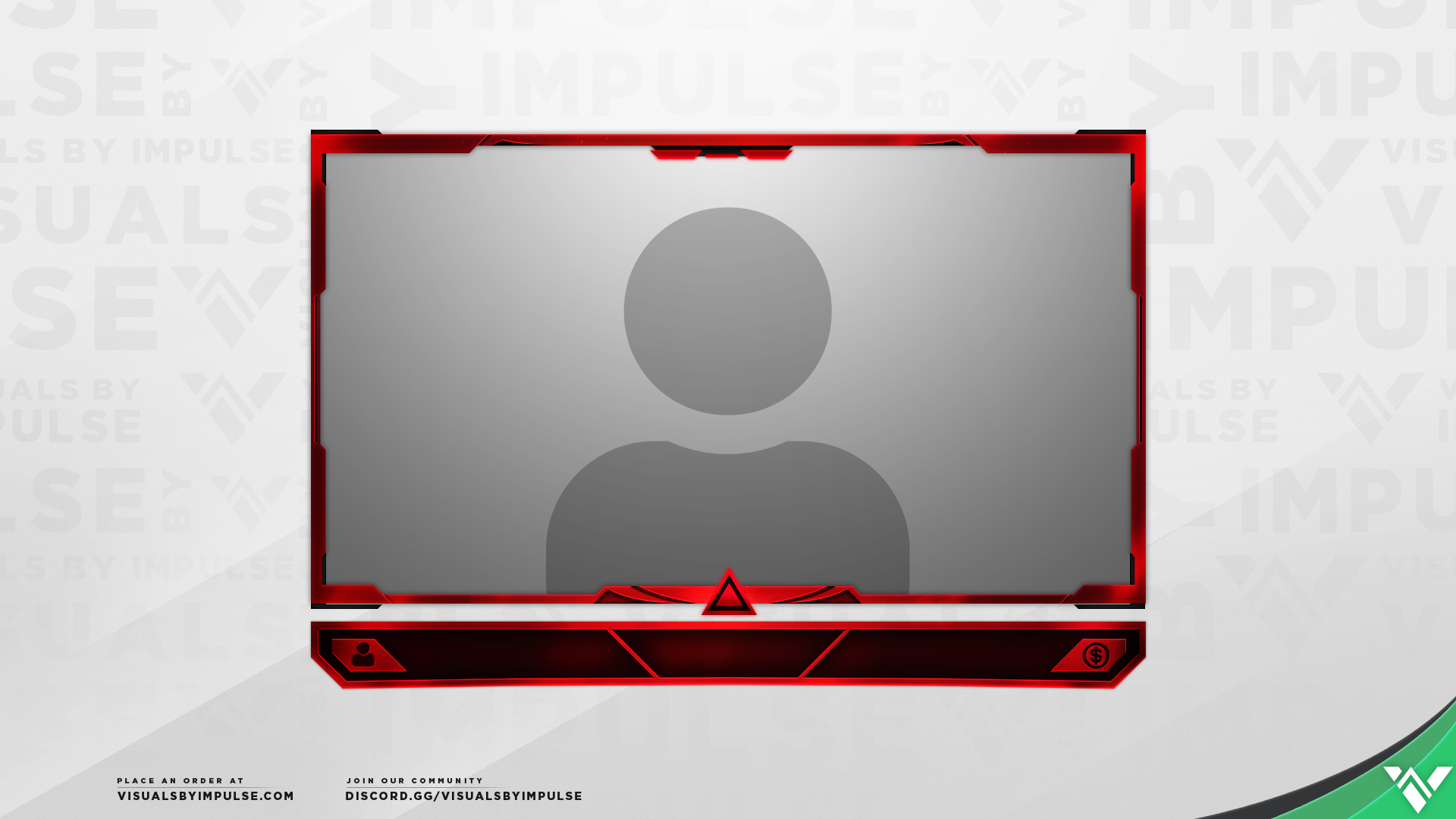 'Prism' Webcam Overlay: FREE Stream Template for Twitch ... - 1920 x 1080 png 1001kB
