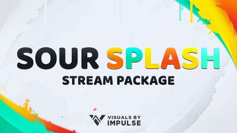 Sour Splash Stream Package - Visuals by Impulse