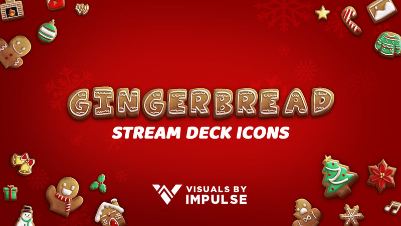 Gingerbread Stream Deck Icons Streamdeck