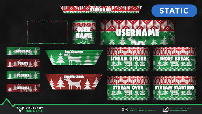 Ugly Sweater Stream Package Stream Package