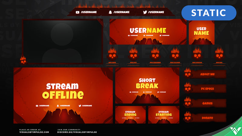 Volcanic Stream Package Stream Package