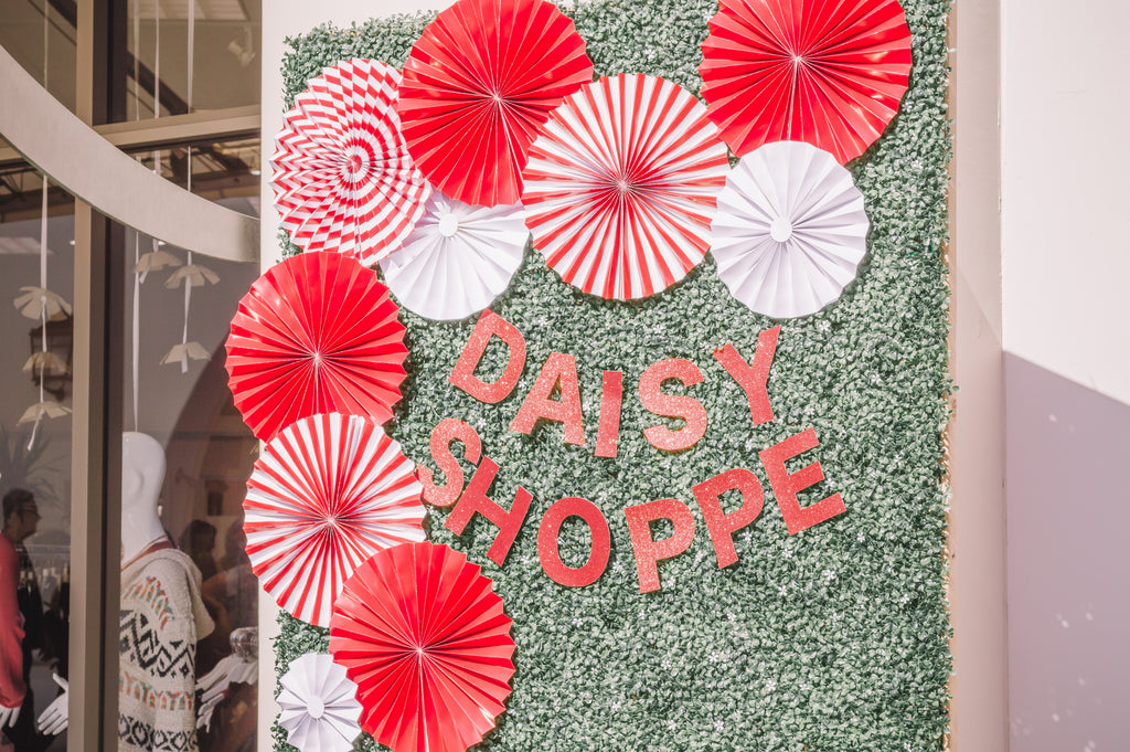 Daisy Shoppe Backdrop