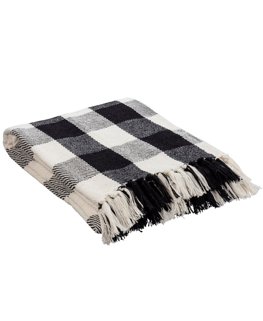 Black And White Buffalo Check Throw Blanket 108747 Daisy Shoppe Cute Clothes Accessories