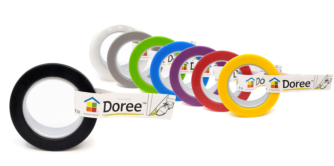 An image of all the different colors that Doree comes in so that it can fit into any room style