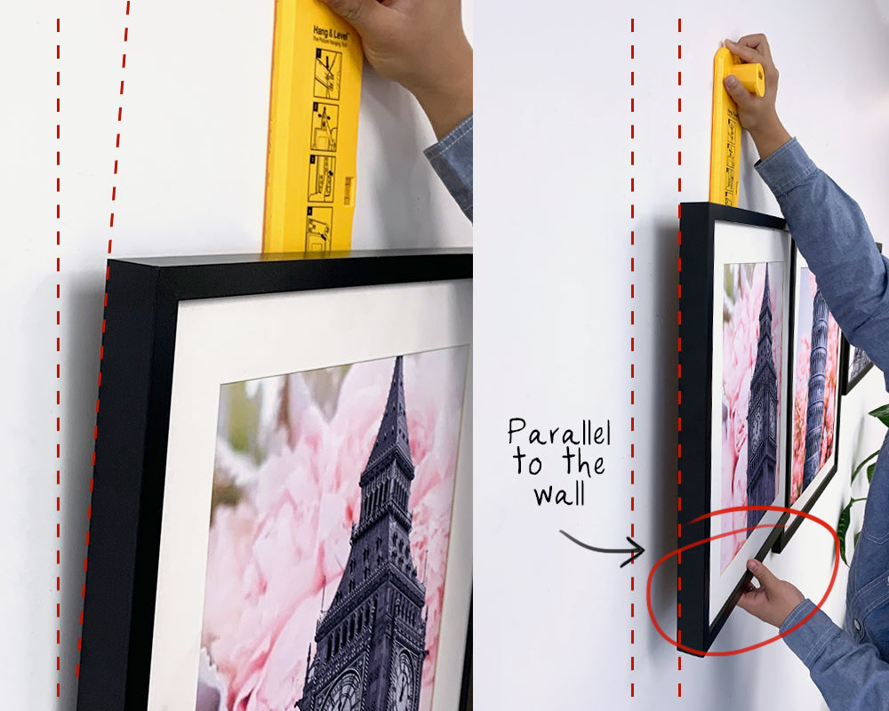 How to hang a picture with Hang & Level™ 