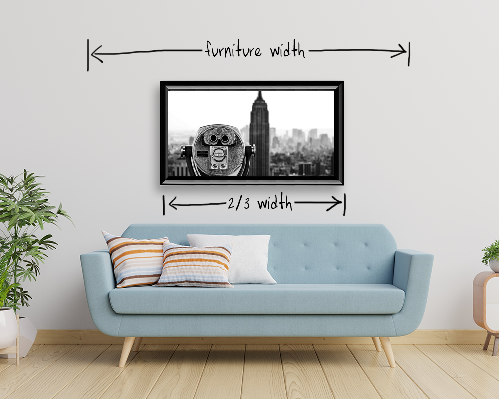 How to Decorate the Wall Above Your Sofa  Family room wall decor, Family  room walls, Couch decor
