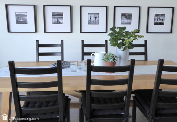 Stylish Ways to Display Black + White Photos