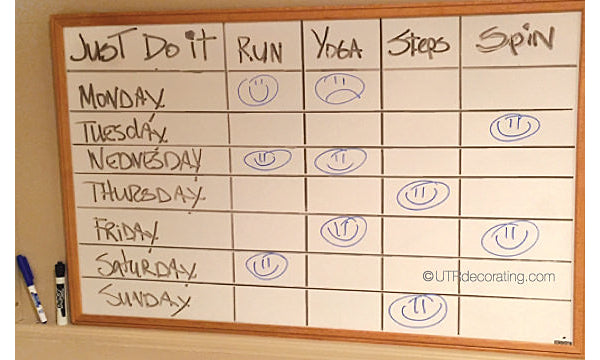 Gym calendar