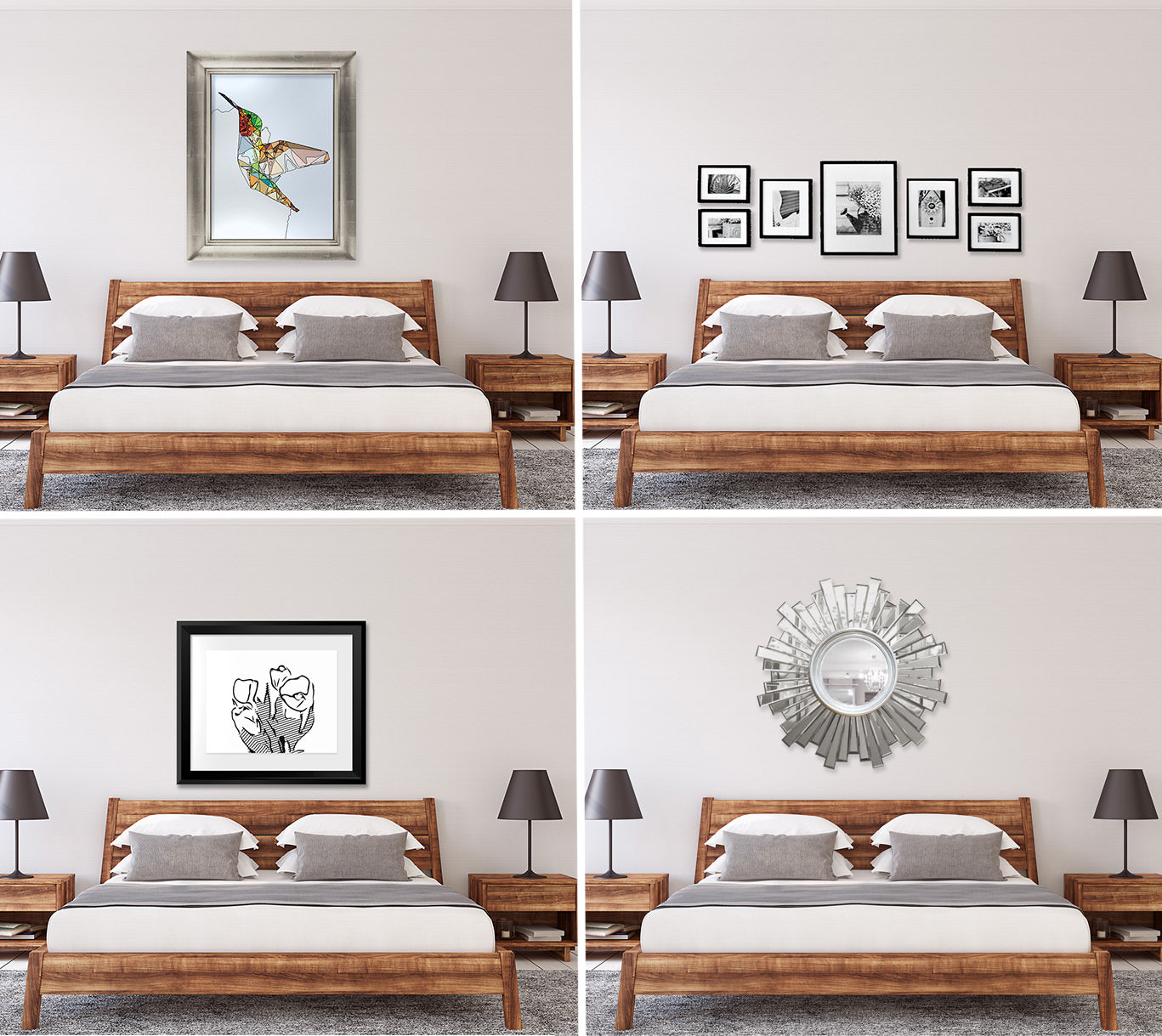 Featured image of post Bedroom Wall Hanging Art Above Bed - Add dimension and interest to your home with unique wall hangings.