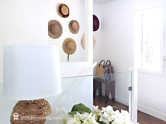 Decorating with Straw Hats - The Wicker House