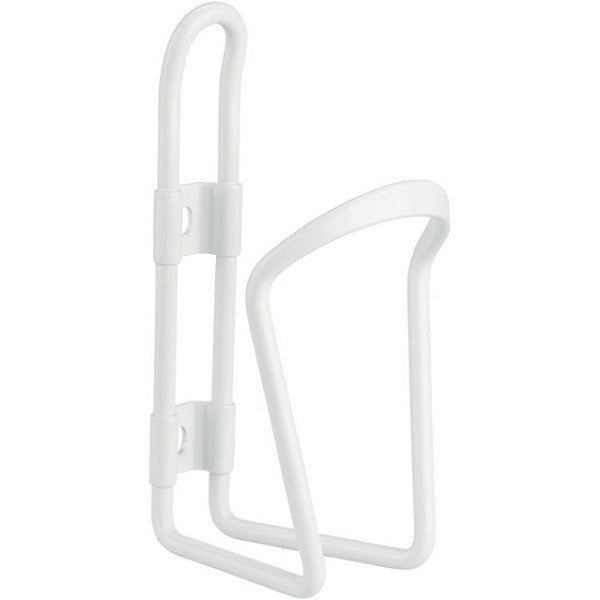 white bottle cage bike