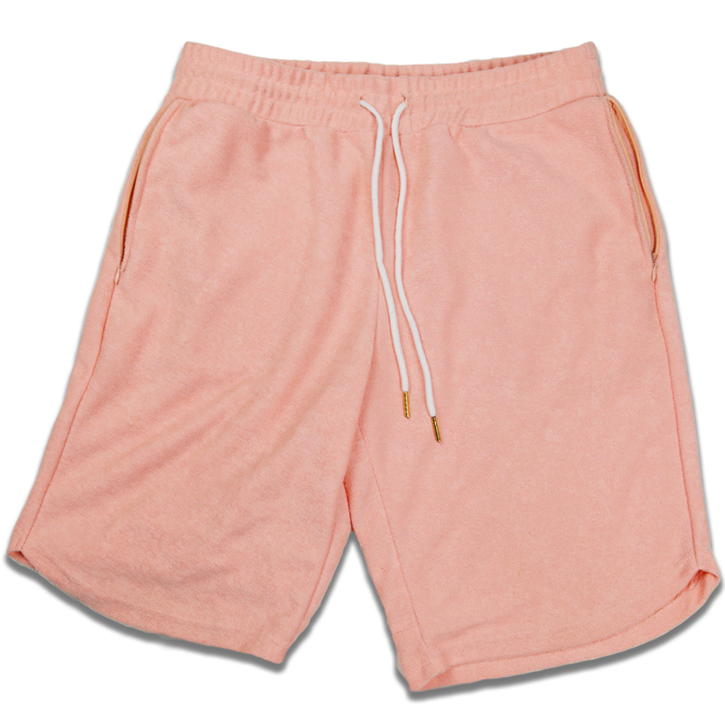 pink brand shorts