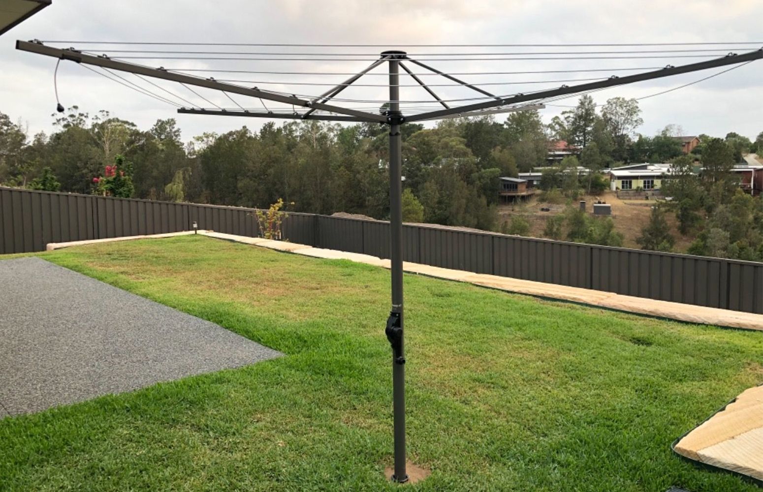 Austral Foldaway 45 Rotary Clothesline - Lifestyle Clotheslines