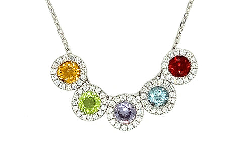 image of a Mother's Day birthstone necklace in Farmington NM