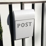 Post Box - White Medium