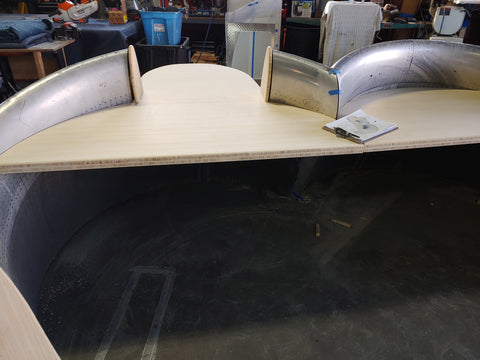 double DC-8 cowling ADA desk