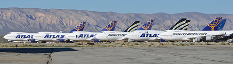 Atlas Air 747 at MHV