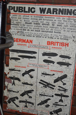 飛行機スポッターのポスター第二次世界大戦