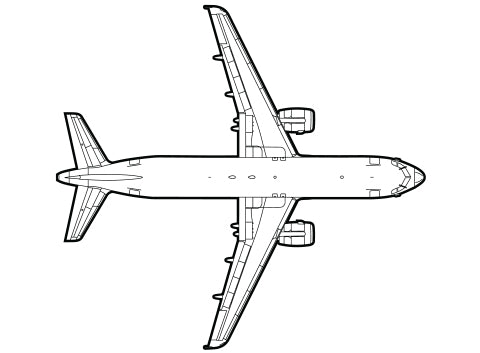 Airbus A320 drawing