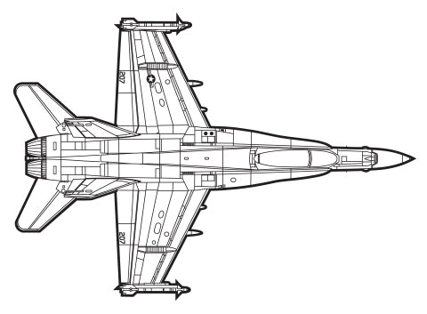 F-18 Hornet PlaneTags