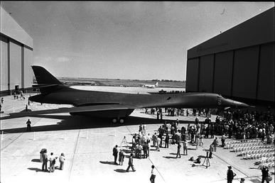 first B-1B built