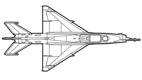 MiG 21 drawing