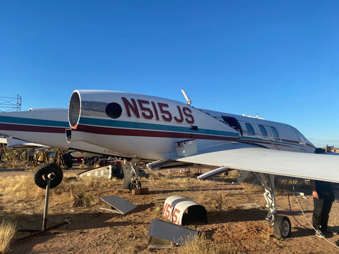 N515JS 飛行機タグ