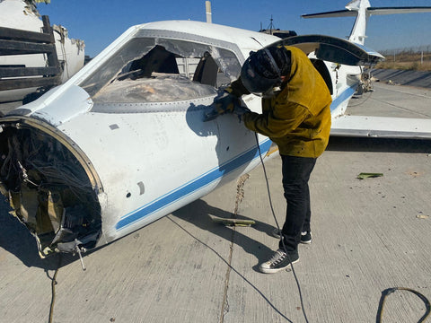 NASA Lear Jet tags