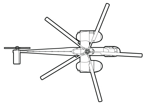 S-60 Flying Crane drawing