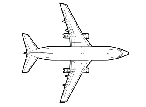 ボーイング 737 飛行機タグ