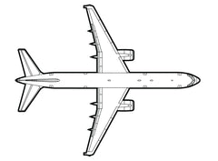 ボーイング 757 飛行機タグ