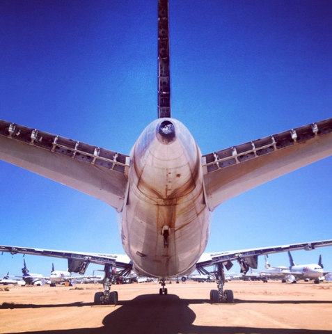 airplane boneyard photo