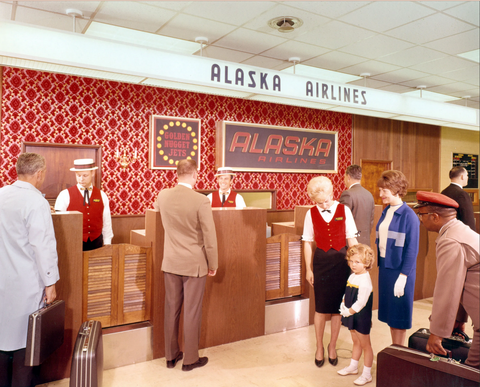 Alaska Airlines Golden Nugget Service