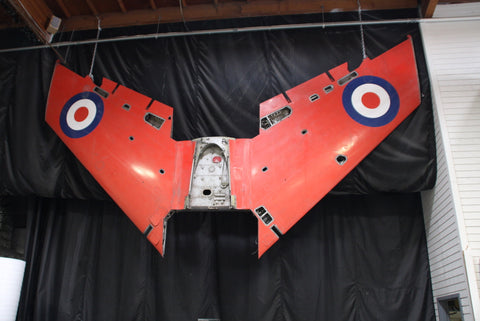 Folland Gnat wing at MotoArt