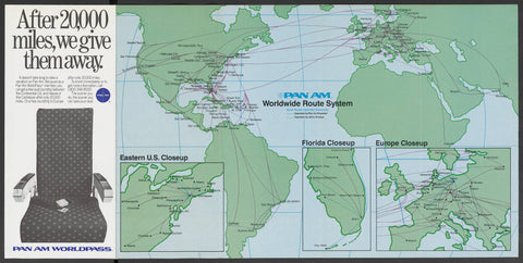 Pan Am routes 1990
