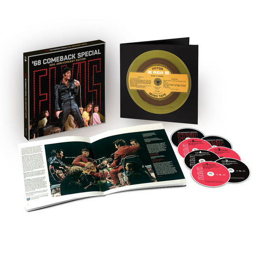 New Products The Music Vault Tagged Music Boxset - elvis presley elvis 68 comeback special 50th anniversary edition