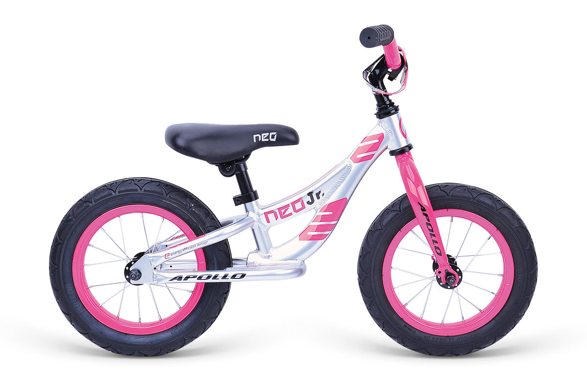 apollo balance bike pink