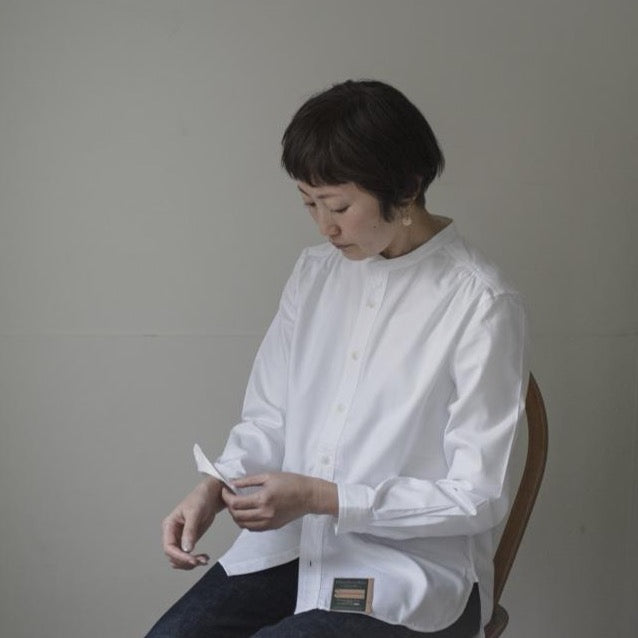 Handwerker collarless shirt / ASEEDONCLÖUD アシードンクラウド