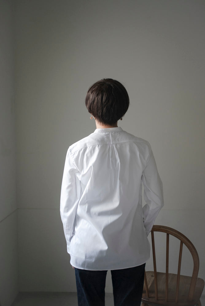 Handwerker collarless shirt / ASEEDONCLÖUD アシードンクラウド