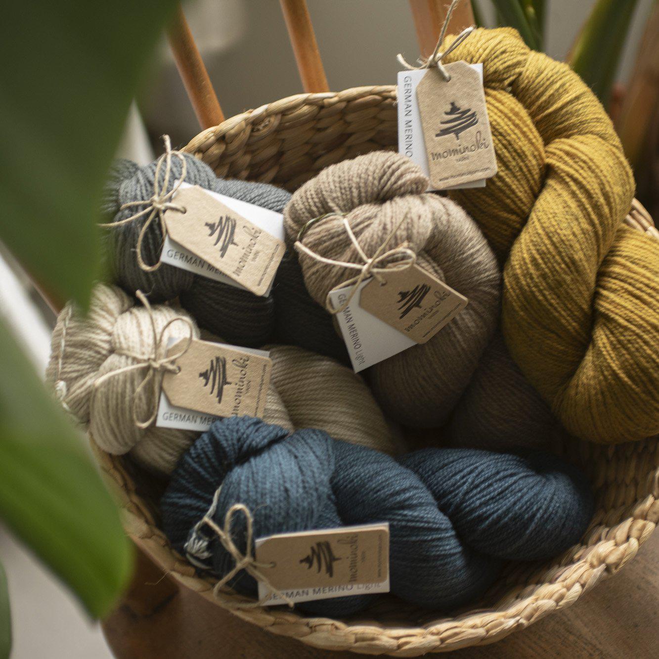 mominokiyarn GERMAN MERINO Light 5かせ 最低制限価格 - schonbach.in