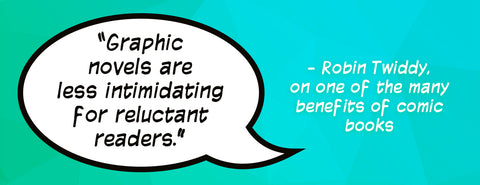Robin Twiddy Comic Book Quote
