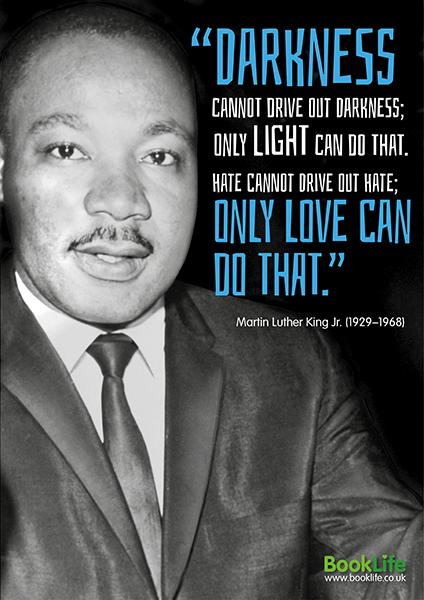 Black History Month Poster - Martin Luther King Jr - BookLife