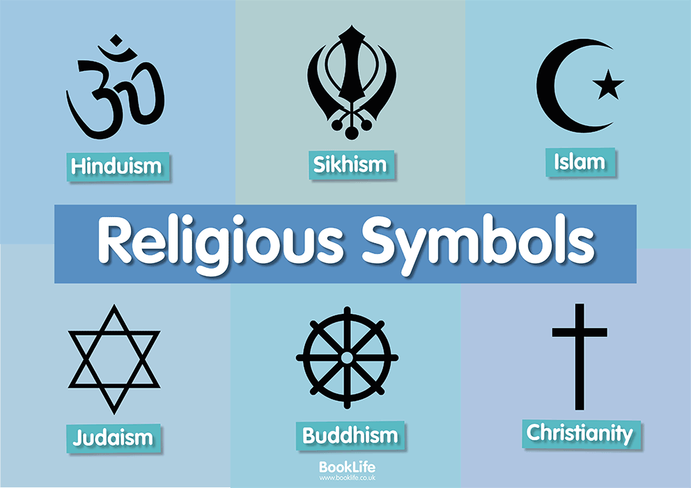 Free Religious Symbols Poster – BookLife