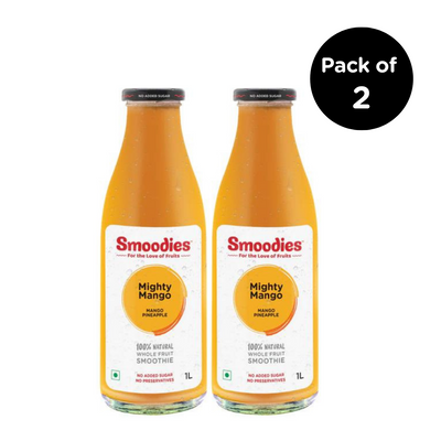 Smoodies 1L Combo- Pack of 2- Jamun, Pomegranate