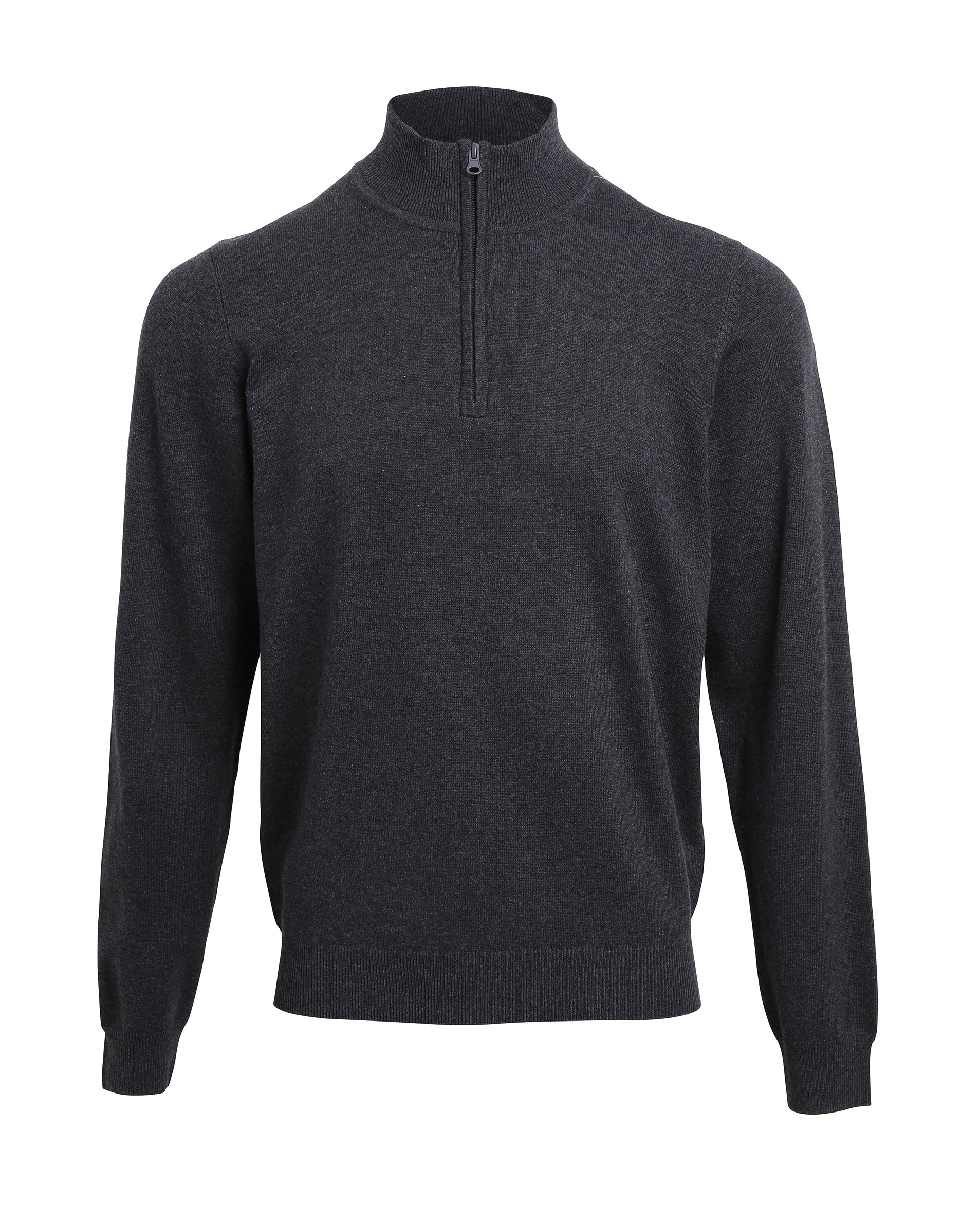 Mens 1/4 Zip Knitted Sweater Cotton/Acrylic – In Design (Malta) Ltd