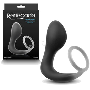 Penis Plug With Anal Intruder Cock Ring - Cock Rings - Cock Ring & Anal Plug â€“ Love is Love