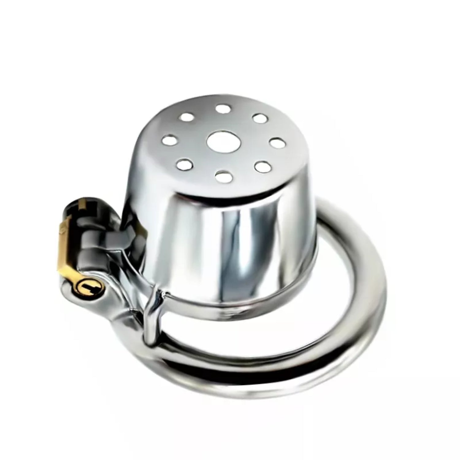 Stainless Steel Small Anti Pull-out Chastity Cage #80 with 45 mm Ring – Love  is Love